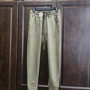 Free People Green Joggers Size Small